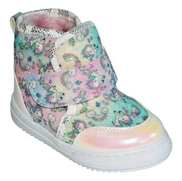 Içi Kürklü patik Bot - Pembe/Yeşil/Multicolor