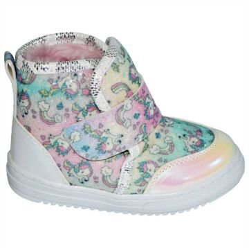 Içi Kürklü patik Bot - Pembe/Yeşil/Multicolor