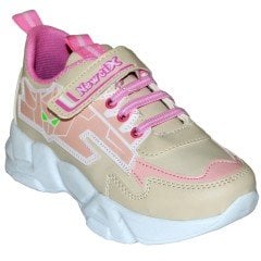 049 - NewciX Patik Spor Ayakkabı - Krem rengi/Bej/Gül Pembe
