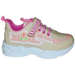 049 - NewciX Patik Spor Ayakkabı - Krem rengi/Bej/Gül Pembe