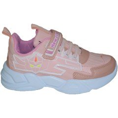049 - NewciX Patik Spor Ayakkabı - Kraft/Açık Pembe