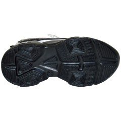 049 - NewciX Patik Spor Ayakkabı - Siyah/Gri
