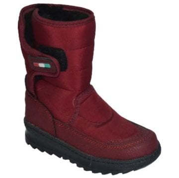 filet içi kürklü kışlık bot - bordo