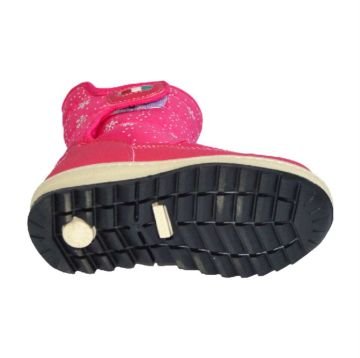 filet içi kürklü kışlık bot - pembe
