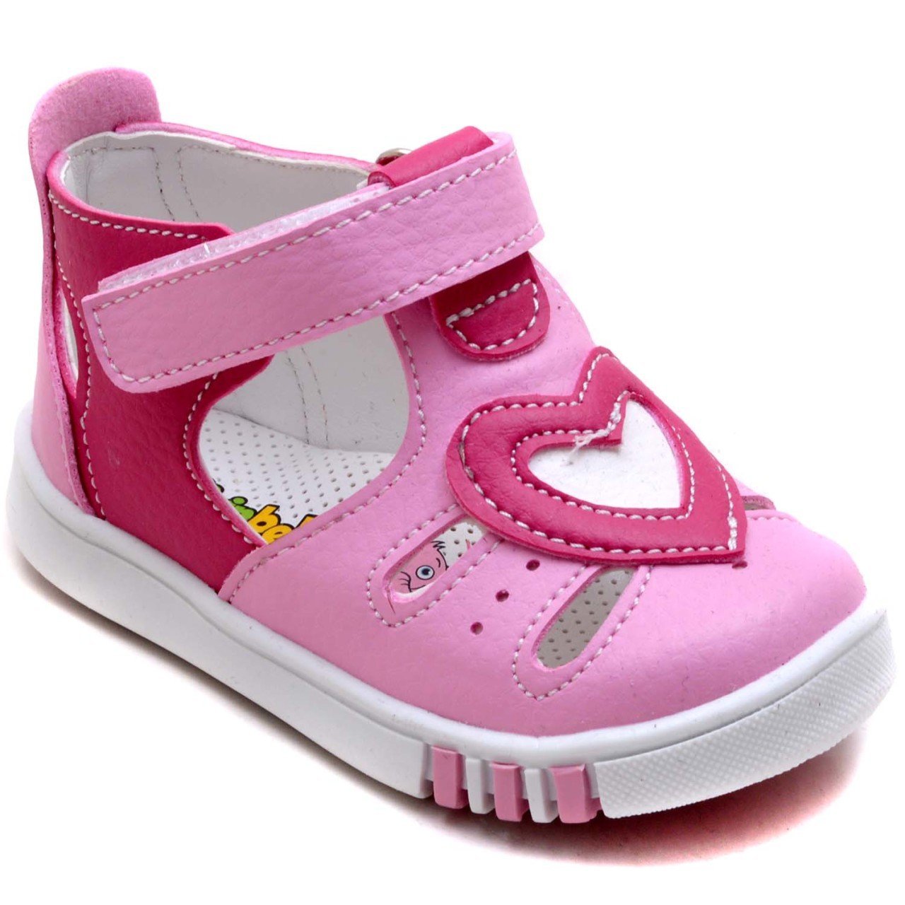 SB-106 Yeni Doğan Kız Çocuk Sandalet - Pembe