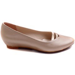 12-02 LN Muz Model Kadın Babet - Krem
