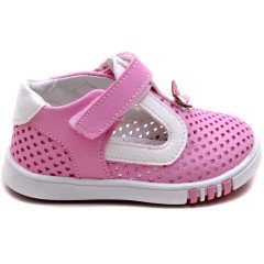 SB-108 Yeni Doğan Kız Çocuk Sandalet - Pembe