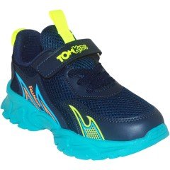 4016 TomKids Filet Spor ayakkabı - Lacivert/Yeşil