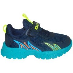 4016 TomKids Filet Spor ayakkabı - Lacivert/Yeşil