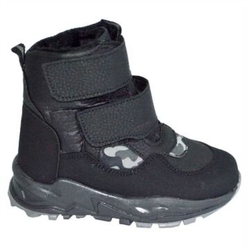 patik içi kürklü outdoor bot - siyah