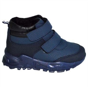 patik içi kürklü outdoor bot - lacivert