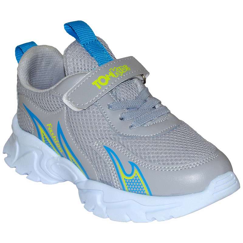 4016 TomKids Patik Spor Ayakkabı - Gri/Beyaz