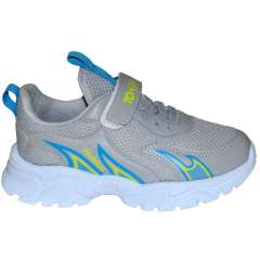4016 TomKids Patik Spor Ayakkabı - Gri/Beyaz