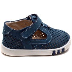 SB-126 Yeni Doğan Erkek Çocuk Sandalet - Mavi