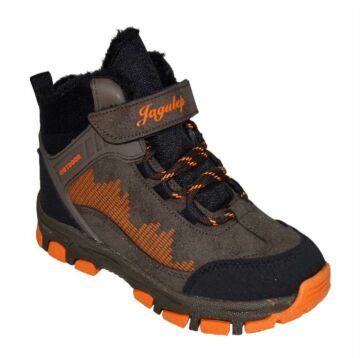kürklü desenli outdoor kışlık filet bot - kahverengi/siyah/türüncü