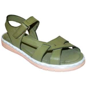 Kız Filet Sandalet - Yaprak Yeşil