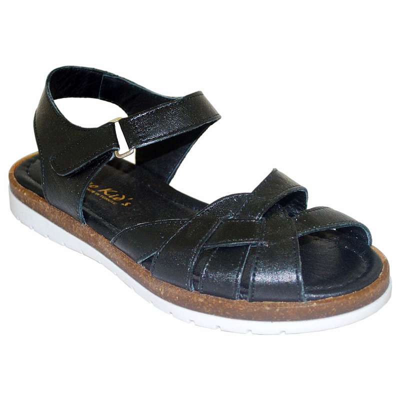 Kız Filet Sandalet - Siyah
