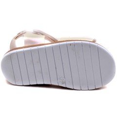 SB-222 Kız Çocuk Bebe Sandalet - Krem