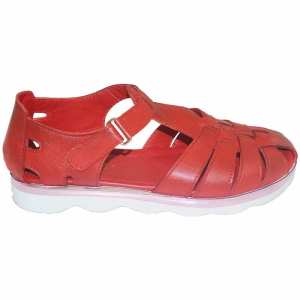 Erkek Çocuk Filet Sandalet - Koyu Kırmızı