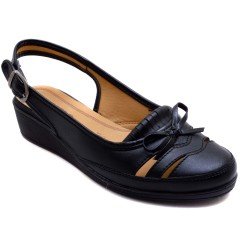 CMFRT 638 Anne Sandalet - Siyah (Deri)