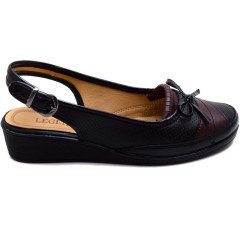 CMFRT 638 Anne Sandalet - Siyah (Deri)