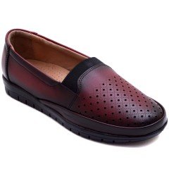 CMFRT 644 Anne Ayakkabı - Bordo (Deri)