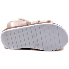 SB-230 Kız Çocuk Bebe Sandalet - Altın