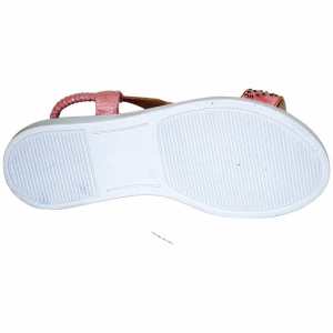 Kız Patik Taşlı Sandalet - Pembe