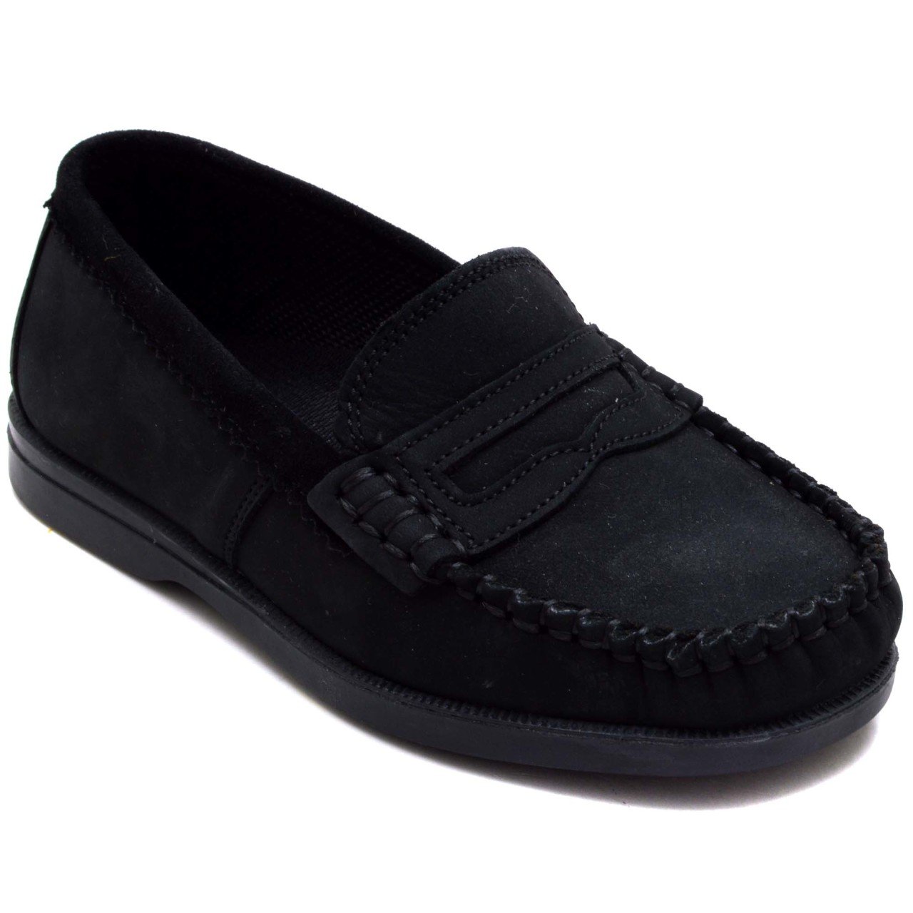 ALB 205 Patik Okul Ayakkabısı - Siyah (Deri)