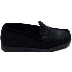 ALB 205 Patik Okul Ayakkabısı - Siyah (Deri)