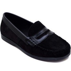Y&Y 306 Filet Okul Ayakkabısı - Siyah (Deri)