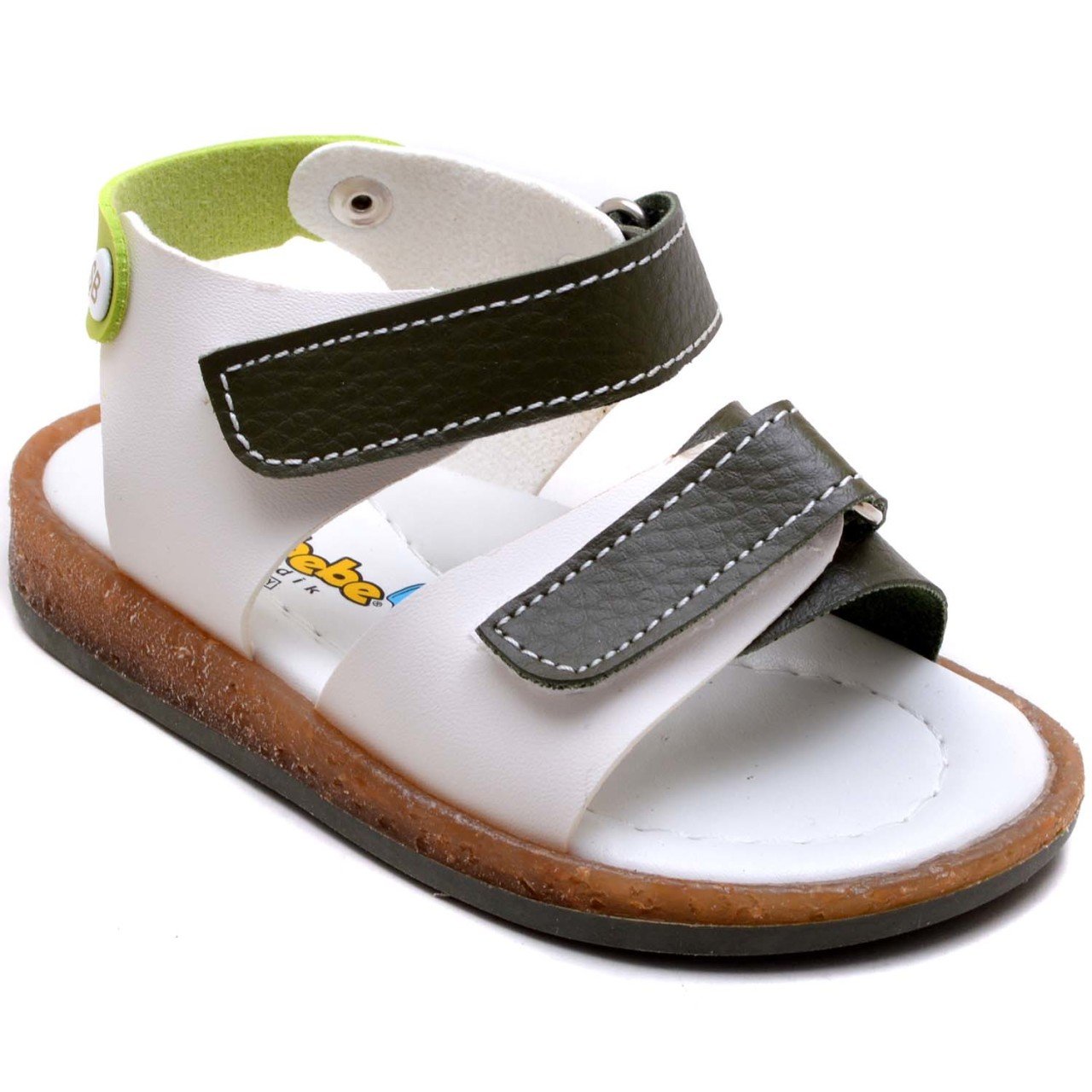 SB-266 Erkek Çocuk Bebe Sandalet - Yeşil