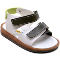 SB-266 Erkek Çocuk Bebe Sandalet - Yeşil