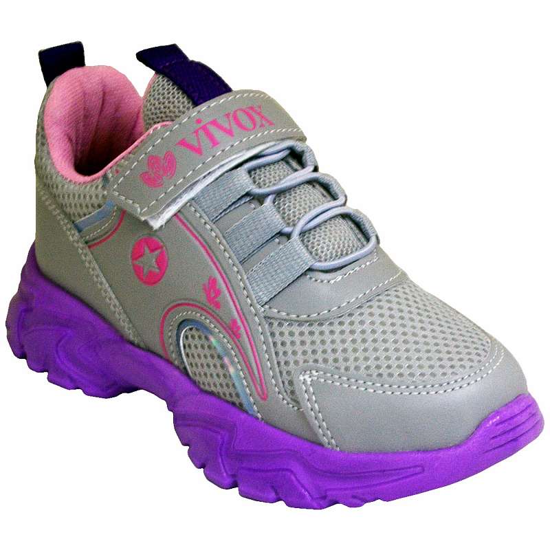 VİVOX Filet Spor ayakkabı - Gri/Mor
