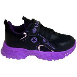 VİVOX Filet Spor ayakkabı - Siyah/Mor