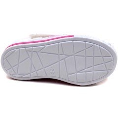 SB-322 Kız Çocuk Bebe Sandalet - Beyaz/Renkli