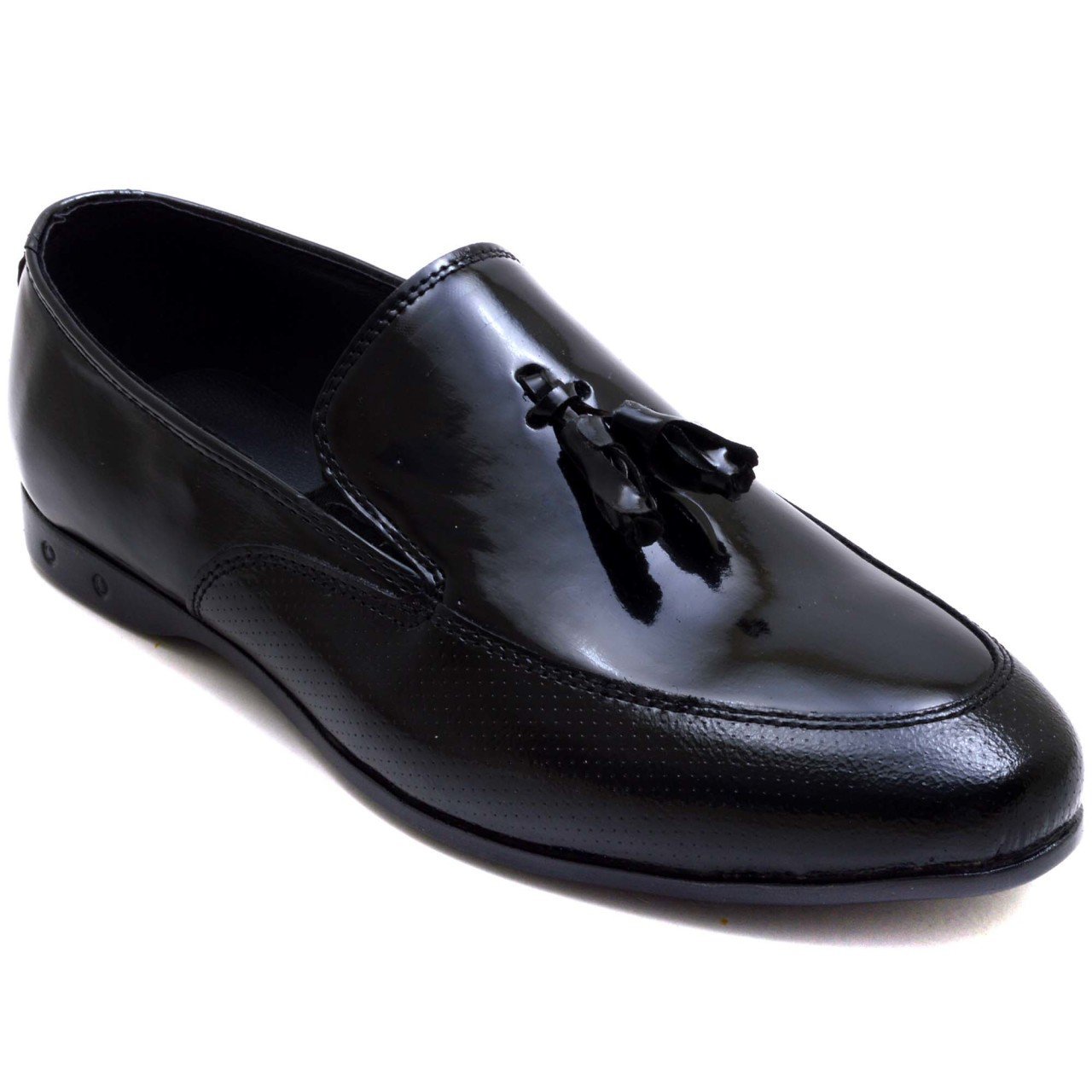 Y&Y 415 Garson Rugan Okul Ayakkabısı - Siyah (Deri)