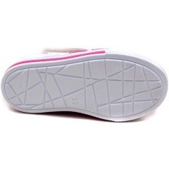 SB-322 Kız Çocuk Bebe Sandalet - Beyaz/Pembe