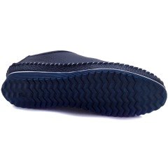 82-RT Comfort Bağcıklı Kadın Ayakkabı - Lacivert (Deri)