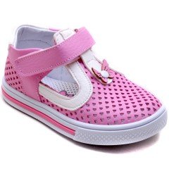 SB-324 Kız Çocuk Bebe Sandalet - Pembe