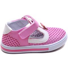 SB-324 Kız Çocuk Bebe Sandalet - Pembe
