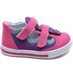 SB-326 Kız Çocuk Bebe Sandalet - Pembe
