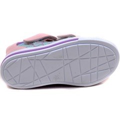 SB-326 Kız Çocuk Bebe Sandalet - Yavruağzı