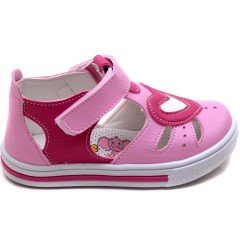 SB-328 Kız Çocuk Bebe Sandalet - Pembe