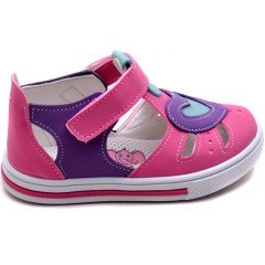 SB-328 Kız Çocuk Bebe Sandalet - Pembe/M