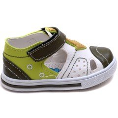 SB-362 Erkek Çocuk Bebe Sandalet - Yeşil