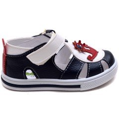 SB-364 Erkek Çocuk Bebe Sandalet - Beyaz