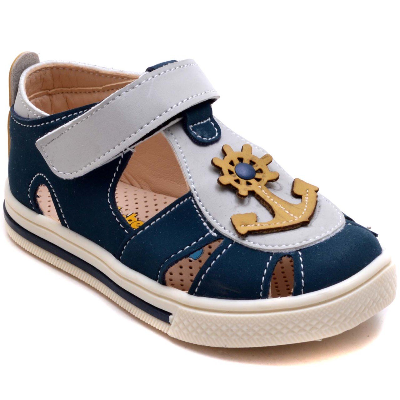 SB-364 Erkek Çocuk Bebe Sandalet - Mavi/S