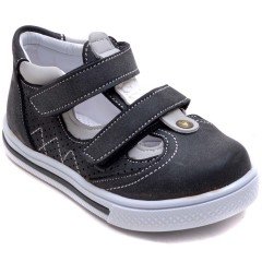 SB-366 Erkek Çocuk Bebe Sandalet - Füme