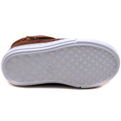 EYS-12 Cırtlı Bebe Sandalet - Kahverengi